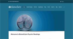 Desktop Screenshot of elaineclaire.co.uk