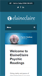 Mobile Screenshot of elaineclaire.co.uk
